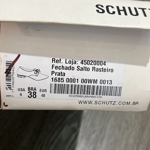 Silver Schutz shoes size 9 - Picture 6 of 6